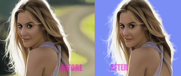 Image Masking Services Portfolio Example